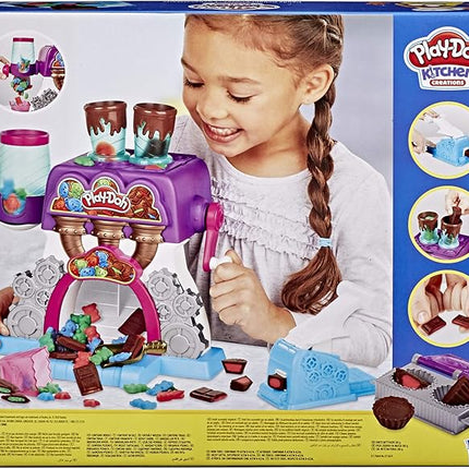 Play-Doh Kitchen Creations Candy Delight Playset for Kids 3 Years and Up with 5 Cans, Non-Toxic