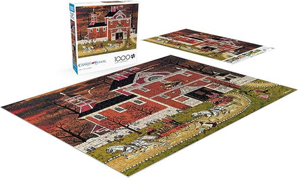 Buffalo Games - Charles Wysocki - Fire! - 1000 Piece Jigsaw Puzzle for Adults -Challenging Puzzle Perfect for Game Nights - Finished Size is 26.75 x 19.75