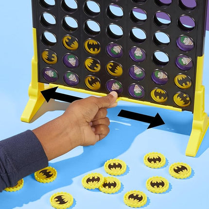 Connect 4 Batman Game | Batman-Themed 4 in a Row Game | Ages 6 and Up| for 2 Players | Strategy Board Games for Kids and Families (Amazon Exclusive)