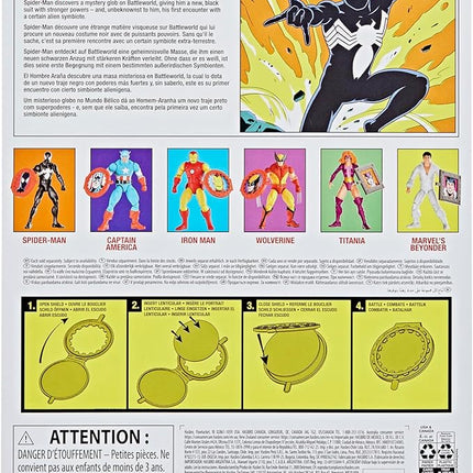 Marvel Legends series secret wars Spider_Man