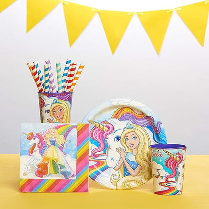 American Greetings Barbie Party Supplies, Paper Lunch Napkins (50-Count)