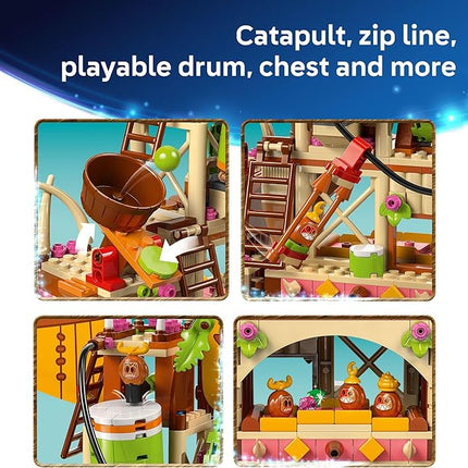 LEGO Disney Moana 2 Kakamora Barge Kids Toy - Pretend Play Building Set for Boys and Girls, Ages 7+ - 9 Characters, Including Moana, Maui, Kotu, and HeiHei - Gift Idea for Birthdays - 43258