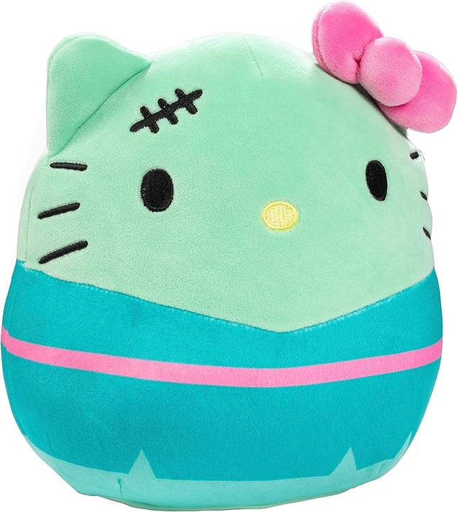 Squishmallows 8" Hello Kitty FrankenKitty- Officially Licensed Kellytoy Halloween Sanrio Plush- Collectible Soft Squishy Stuffed Animal Toy- Add to Your Squad- Gift for Kids, Girls & Boys- 8 Inch