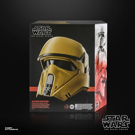 Star Wars The Black Series Shoretrooper, Star Wars: Andor Premium Electronic Roleplay Helmet for Ages 14 and Up
