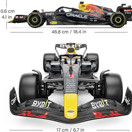 Voltz Toys Authentic Licensed 1:12 F1 RedBull Rb18 Car Remote Control Car - F1 Collection RC car Series for Kids and Adults - 2.4GHz RC Car for Gift (1:12 RedBull Rb18(NO.11))