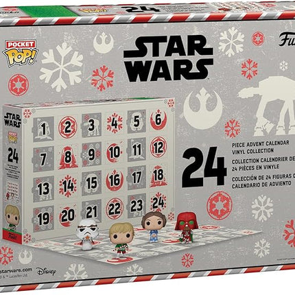 Funko Pop! Advent Calendar: Star Wars - 24 Days of Surprises - Collectible Vinyl Mini Figures - Mystery Box - Gift Idea - Holiday Present for Girls, Boys & Kids - Christmas Countdown