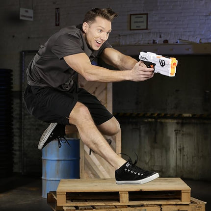 Hasbro Nerf Rival Kronos XVIII 500 Spring-Action Blaster | White