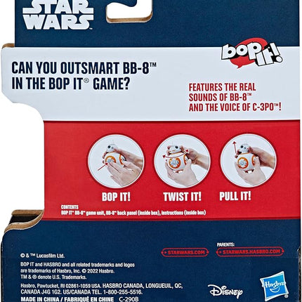 Bop It! Game Star Wars BB-8 Edition, Gifts for Kids, Electronic Games for Kids Ages 8 and up (Amazon Exclusive)