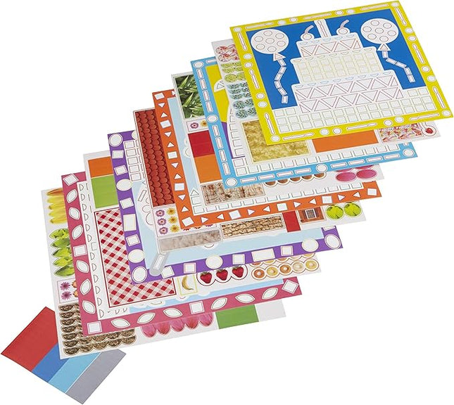 ALEX Toys Little Hands Picture Mosaic Kids Toddler Art and Craft Activity, Multicolor, One Size, 1406