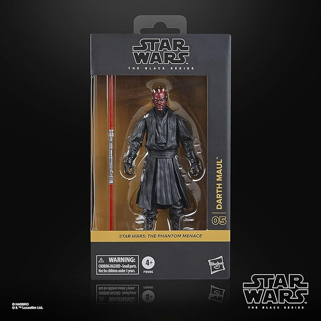 STAR WARS The Black Series Darth Maul, The Phantom Menace Collectible 6 Inch Action Figure