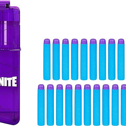 Nerf Fortnite 12-Dart Clip & 24 Official Elite Darts - Refill Pack for Fortnite Elite Blasters - for Youth, Teens, Adults