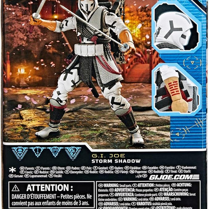 G.I. Joe Classified Series #131, Storm Shadow, Collectible 6 Inch Action Figure, Ninja Toy with 11 Accessories