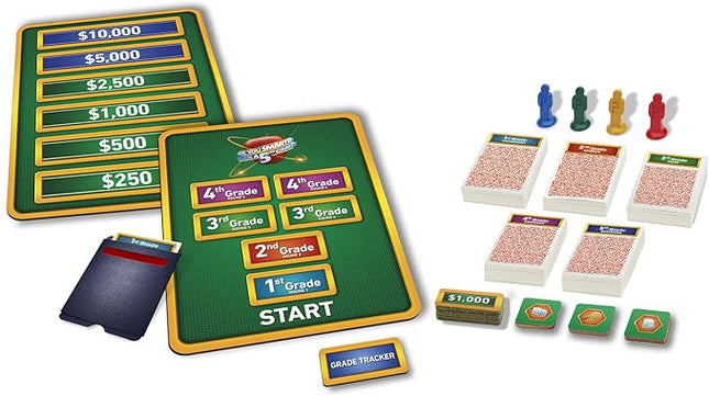 Hasbro Gaming are You Smarter Than a 5th Grader Board Game for Kids Ages 8 & Up