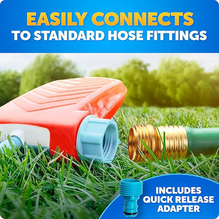 Blue Marble Stomp 'N Spray Outdoor Sprinkler Game - Stomp & Splash Your Friends, Connects to Garden Hose, Kids Outdoor Water Fun, Kids Water Sprinklers, Water Sprayer, Sprinklers for Child