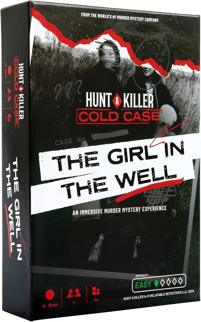 Hunt A Killer: Cold Case: Girl in The Well, an Immersive True Crime Experience, Includes 45-90 Minutes of Explicit Content, Appropriate for Ages 14 and Up