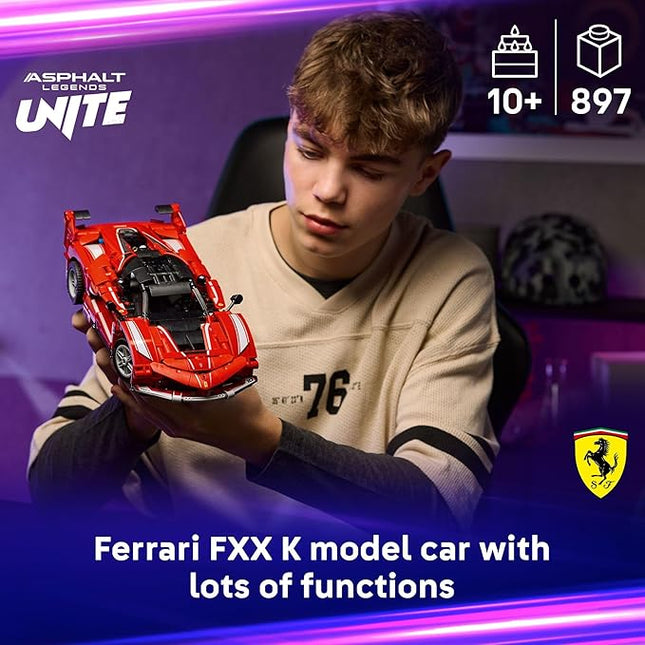 LEGO Technic Ferrari FXX K Toy Car - Building Toy for Girls & Boys, Ages 10+ - Cool Birthday Gift for Kids - Race Car Model for Play & Display - 42212