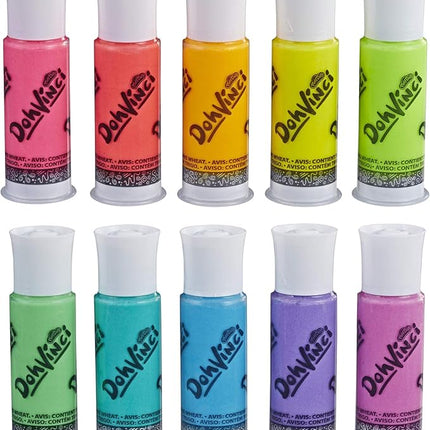 Play-Doh E5848 DohVinci Neon 10-Pack of Colors - Art Supplies for Kids and Tweens