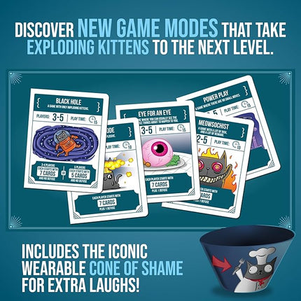 Exploding Kittens Recipes for Disaster 2-5 Players - Ages 7+ - Party & Family Card Game for Kids & Adults