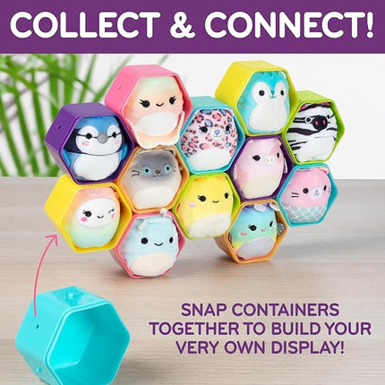 Squishmallows Micromallows Series 1 Mini Mystery Plush (3 Pack) Official Jazwares Basket Stuffer Plush - Collectible Soft & Squishy Blind Capsules - Styles May Vary - Gift for Boys, Girls & Kids