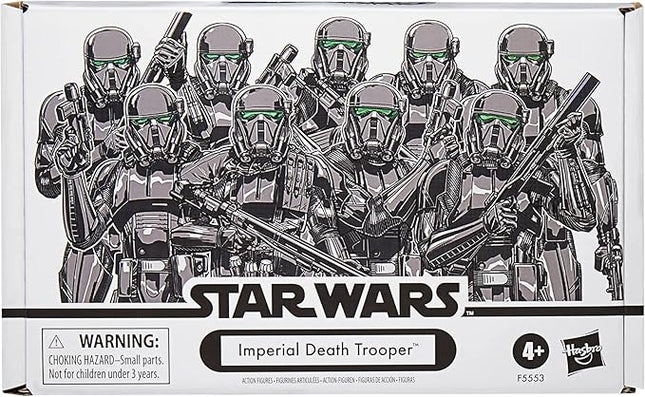 Star Wars, The Vintage Collection Imperial Death Trooper Action 4 Figure Set F5553 by Hasbro Black
