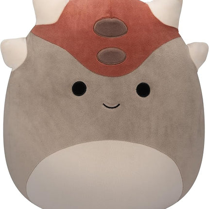 Squishmallows Original 14-Inch Ainhoca Grey Ankylosaurus - Large Ultrasoft Official Jazwares Plush