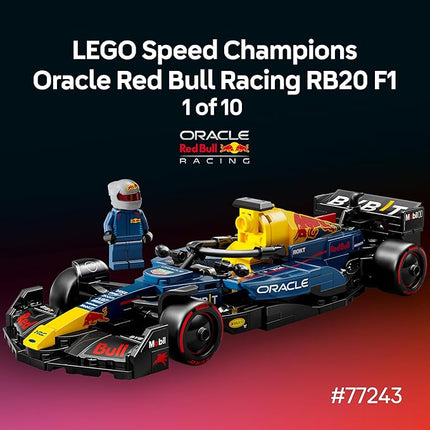 LEGO Speed Champions Ultimate Formula 1 Collector's Pack - Contains 10 Sets in 1 - Includes Exclusive Poster - Collectible F1 Model Car Kit - Gift for Christmas - 66802