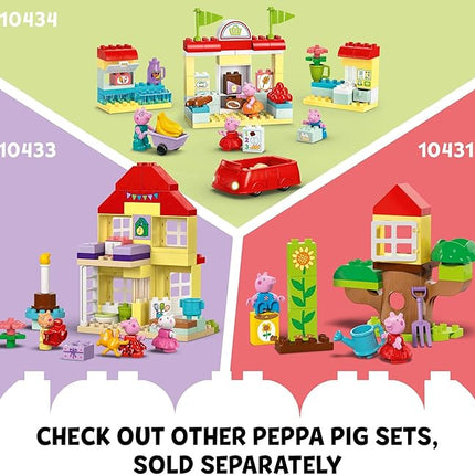 LEGO DUPLO Peppa Pig Boat Trip Bath Toy, Building Block Learning Set for Preschool Kids with 2 Peppa Pig Figures Included, Water Toy Gift Idea for Toddlers Ages 2 and Up, 10432