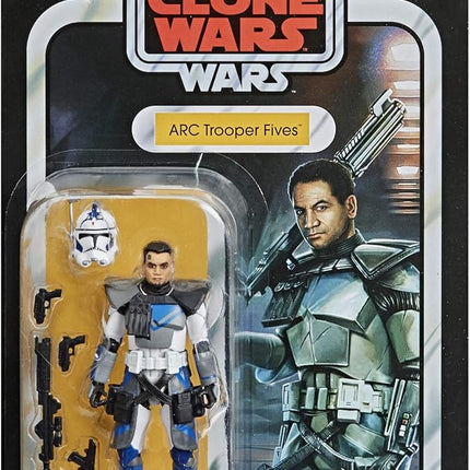 STAR WARS The Vintage Collection ARC Trooper Fives Toy, 3.75-Inch-Scale The Clone Wars Action Figure, Toys for Kids Ages 4 and Up