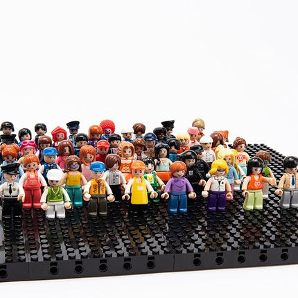 Icyhit Building Mini Figures People Action Figure Toy (Random 50 Included)