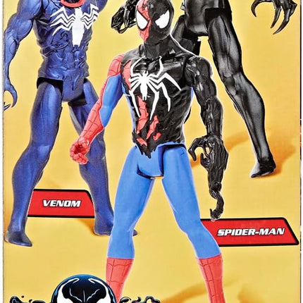 Spider-Man Marvel VenomVersus Titan Hero Series Miles Morales Action Figure, 12 Inch (30 cm) Super Hero Figures & Toys for Kids Ages 4+