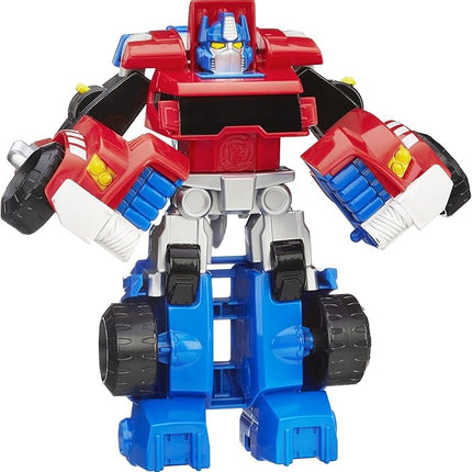 Transformers Playskool Heroes Rescue Bots Optimus Prime, 4.5-Inch Action Figure, Kids Converting Robot Toy, Ages 3+ (Amazon Exclusive)