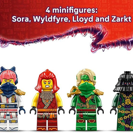 LEGO NINJAGO Rontu The Master Dragon Building Toy - Dragons Rising Model Building Kit for Boys & Girls, Ages 7+ - Kids Toy W/ 4 Ninja Minifigures & Dragon Figurine - Gift Idea for Birthdays - 71842