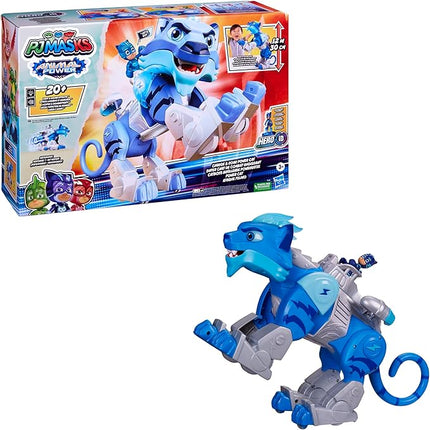 Hasbro PJ Masks Animal Power Charge and Roar Power Cat, Interactive Toys with 20+ Lights and Sounds, Preschool Toys, Superhero Toys for 3 Year Old Boys and Girls and Up