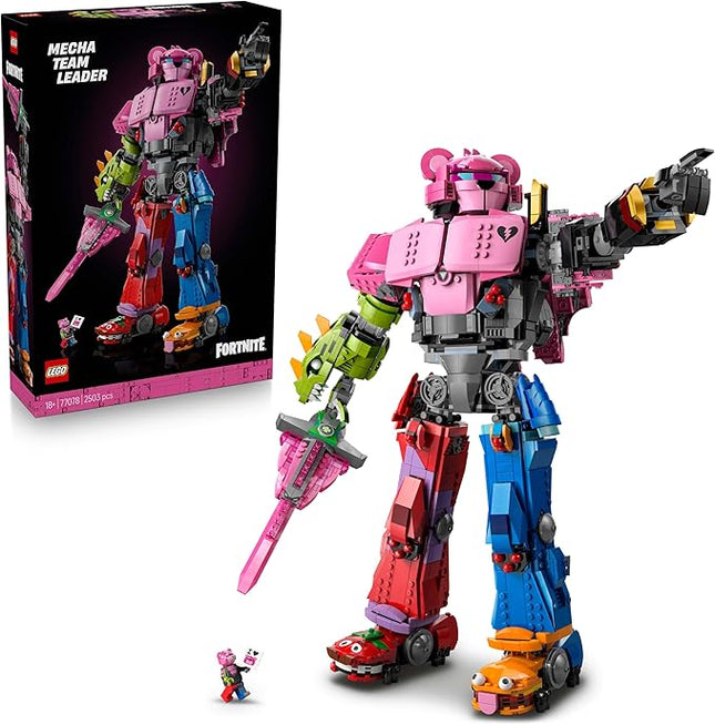 Lego 77078 Fortnite Pink Mechuma-chan Toy Birthday Present Block Men Women Interior Stylish Figure Goods