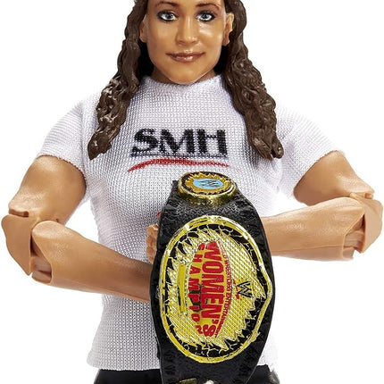 Mattel WWE Elite Collection Action Figure & Accessories, Series #94 Stephanie McMahon 6-inch Collectible with 25 Articulation Points & Swappable Hands