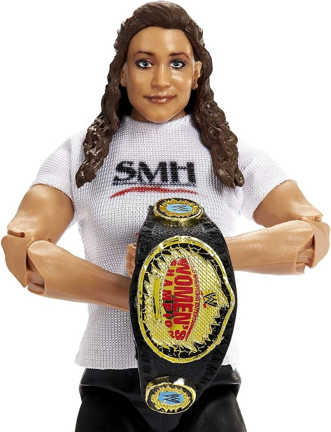 Mattel WWE Elite Collection Action Figure & Accessories, Series #94 Stephanie McMahon 6-inch Collectible with 25 Articulation Points & Swappable Hands