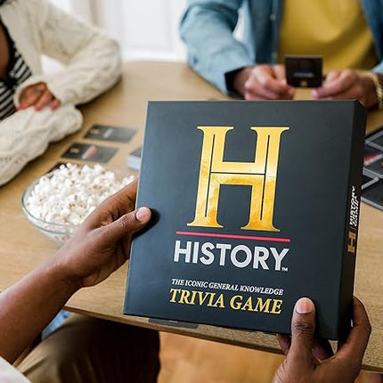 HISTORY Channel Trivia Game - 2000+ Fun General Knowledge Questions for Adults, Family and Teens in The Pursuit of Trivial Knowledge - Perfect Super Trivia for Board & Card Games Night with your Group