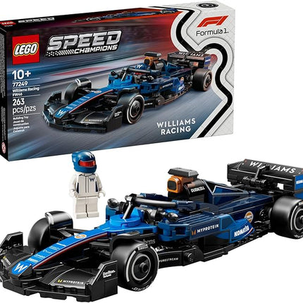 LEGO Speed Champions Williams Racing FW46 F1 Race Car Toy - Building Set for Kids, Boys & Girls, Ages 10+ - Toy Car for F1 Fans - Gift Idea for Birthday - 77249