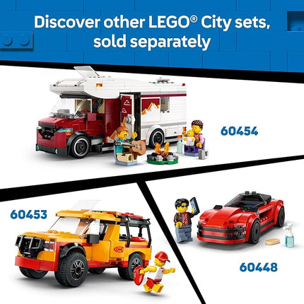 LEGO City Off-Road 4x4 Mountain Truck Toy - Building Toy Set for Kids, Boys and Girls, Ages 6+ - Fun Gift Idea for Birthdays and Holidays - with Adventurer Minifigure and Accessories - 60447