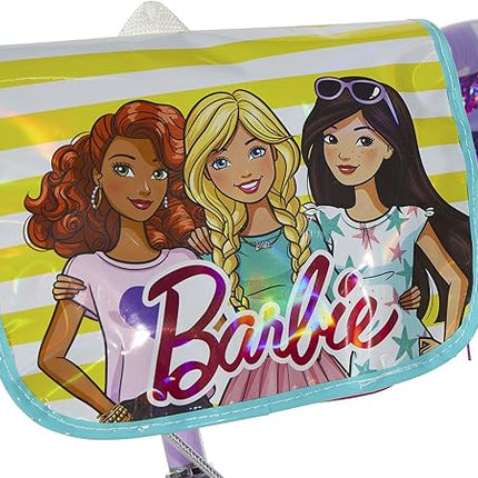 Dynacraft Barbie 12-18 Inch Girls BMX Bike for Age 3-9 Years - Fun and Stylish Design, Sturdy and Durable, Perfect for Kids Learning to Ride, Easy to Assemble, Ideal for Young Riders