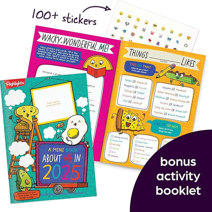 Highlights for Children Puzzle Fun 2025 Books for Kids Ages 6 and Up, 4-Book Set of Brain Teasers, Mazes, Word Puzzles and More Travel-Friendly Screen Free Kids Puzzles