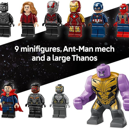 LEGO Marvel Avengers: Endgame Final Battle - Super Hero Building Set for Kids, Ages 10+ - 10 Figures Including Iron Man, Black Panther, and Iron Spider - Birthday Gift for Boys and Girls - 76323