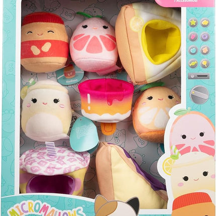 Squishmallows Original Micromallows “Snack Machine” Deluxe Accessory Set