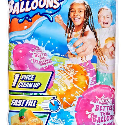 NERF Better Than Balloons Water Toys, 108 Pods, Easy 1 Piece Clean Up, Lots of Ways to Play, Backyard Water Fun, Gifts for Kids, Ages 3+