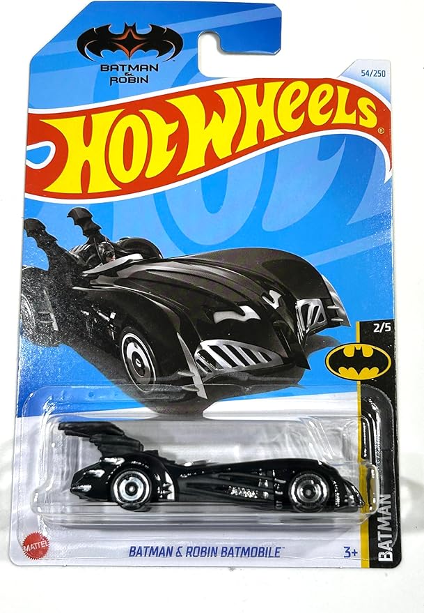 Hot Wheels 2024 - Batman & Robin Batmobile - Black - Batman 2/5