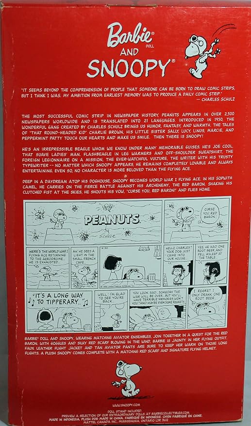 Barbie and Snoopy Collector Edition Doll (2001)