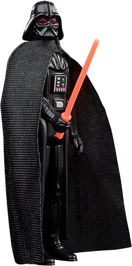 STAR WARS Retro Collection Darth Vader (The Dark Times) Toy 3.75-Inch-Scale OBI-Wan Kenobi Figure, Toys for Kids Ages 4 and Up, Multicolored, F5771