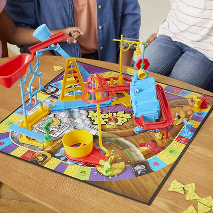 Hasbro Gaming Mouse Trap Kids Board Game, Family Board Games for Kids, Easier Set-Up Than Previous Versions, Kids Games for 2-4 Players, Kids Gifts, Ages 6 and Up
