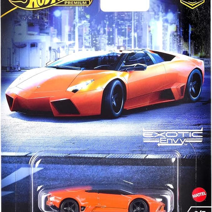 Hot Wheels Car Culture 2024 Exotic Envy Complete 5‑Pack | ‘71 Porsche 911, Lamborghini Reventón, BMW M1 Procar, Aston Martin V12 Speedster & McLaren F1 | (FPY86-959G) Die-Cast Vehicles – Ages 3+