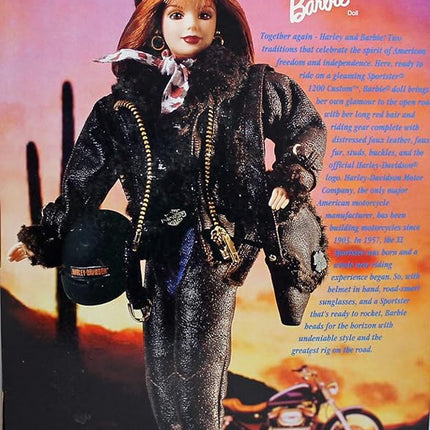 Barbie Harley Davidson Doll Number 4 Blonde